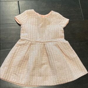 The Children's Place Pink Pleated Puff Sleeve Dress